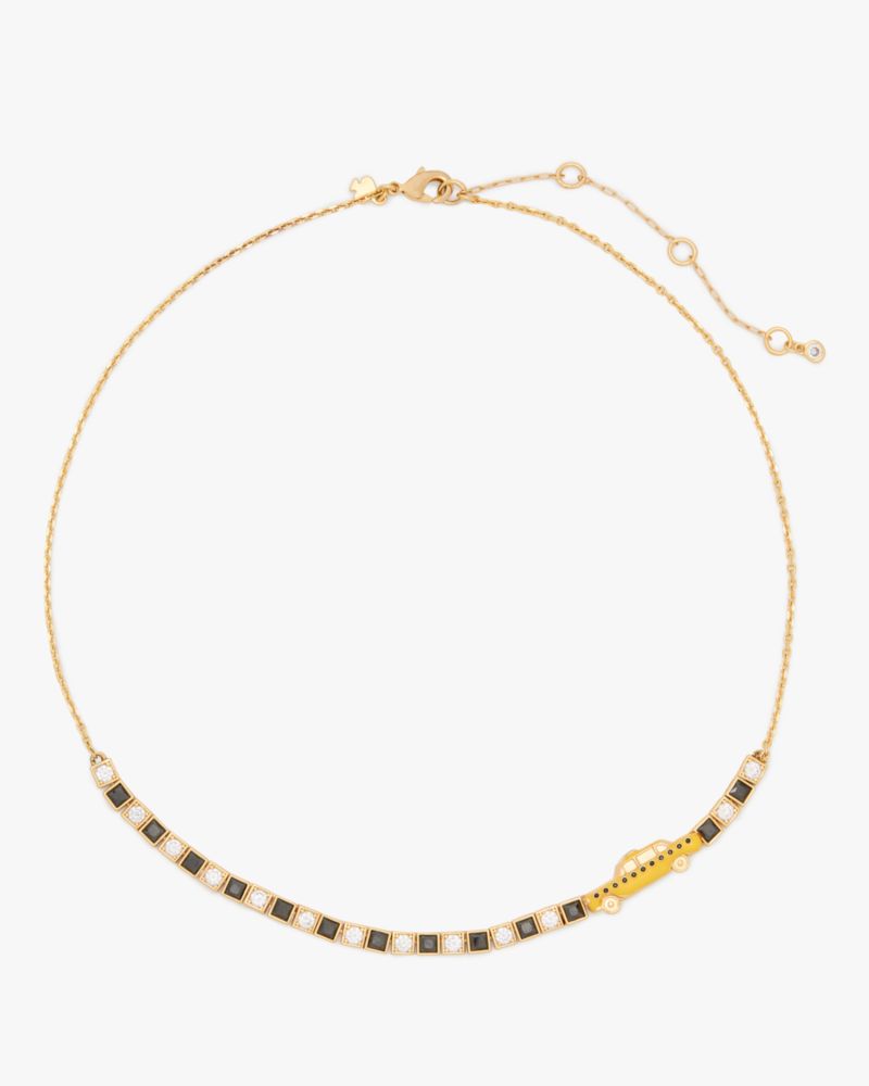Kate Spade Outlet Hit The City Taxi Tennis Necklace - Preorder