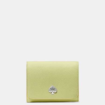 Kate Spade Outlet Kayla Small L-Zip Wallet - Preorder — Tennis Ball