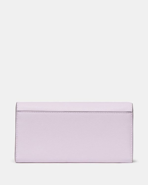 Kate Spade Outlet Phoebe Refined Grain Leather Turnlock Wallet On A Chain - Preorder