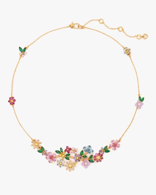 Kate Spade Outlet Bursting Blooms Necklace - Preorder