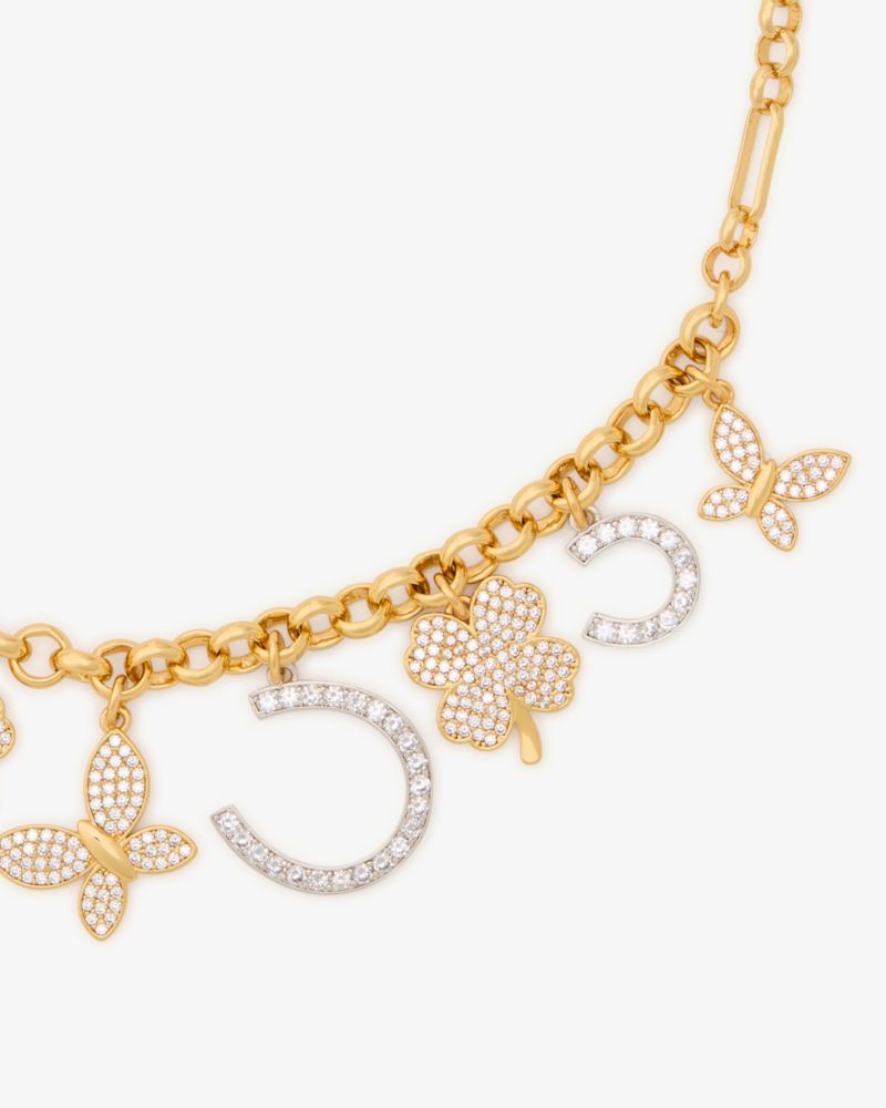 Kate Spade Outlet Lucky Charm Statement Necklace - Preorder