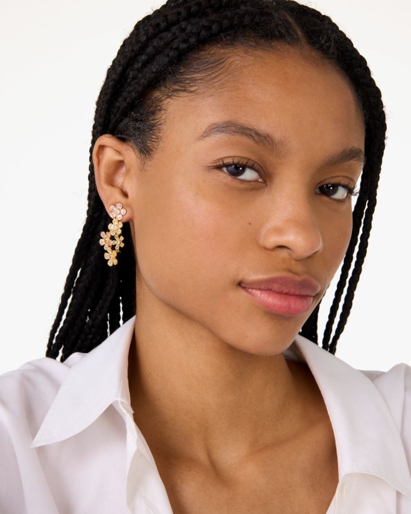 Kate Spade Outlet Fleurette Linear Earrings - Preorder