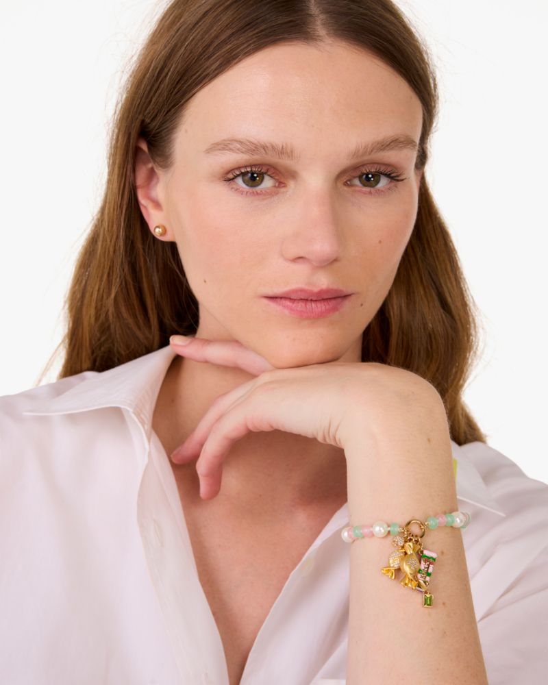 Kate Spade Outlet Treat Yourself Candy Charm Bracelet - Preorder