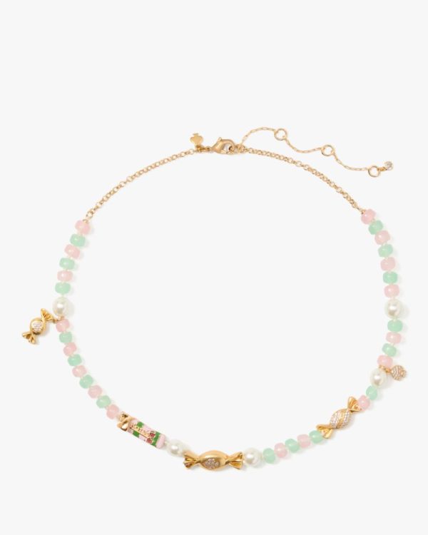 Kate Spade Outlet Treat Yourself Candy Charm Necklace - Preorder