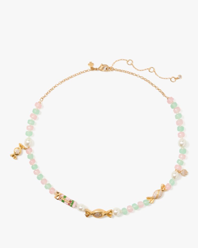 Kate Spade Outlet Treat Yourself Candy Charm Necklace - Preorder