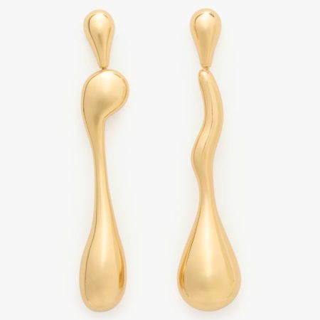 Kate Spade Outlet Molten Linear Earrings - Preorder — Gold