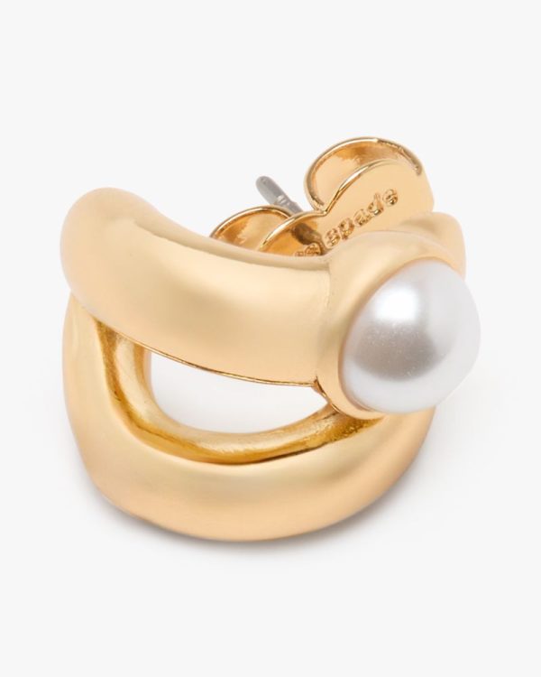 Kate Spade Outlet Keep Sparkling Round Double Huggies - Preorder