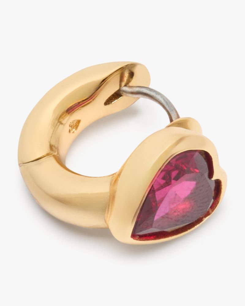 Kate Spade Outlet Keep Sparkling Heart Huggies - Preorder