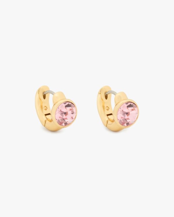 Kate Spade Outlet Keep Sparkling Round Huggies - Preorder