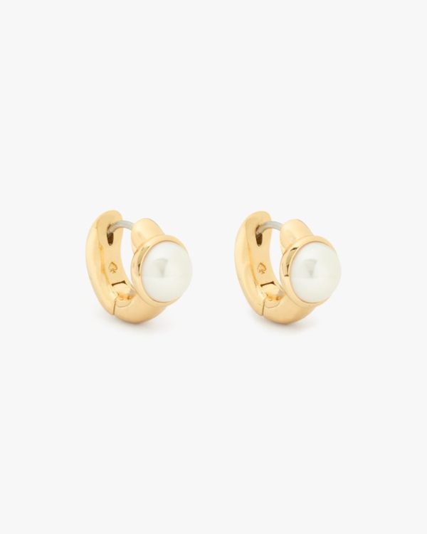 Kate Spade Outlet Keep Sparkling Round Huggies - Preorder