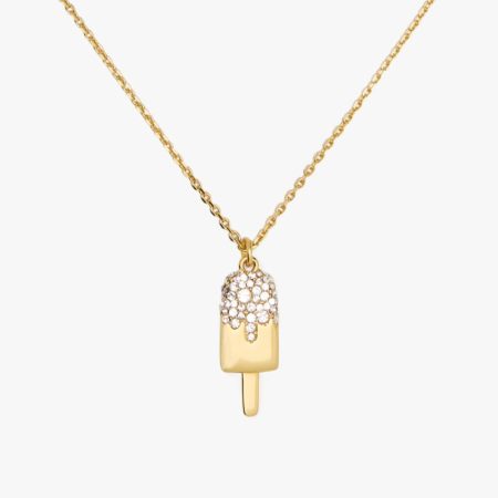 Kate Spade Outlet Fast Food Ice Pop Pendant - Preorder — Gold/Silver