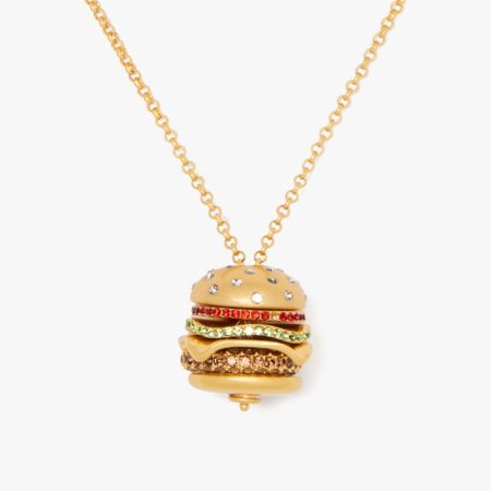 Kate Spade Outlet Fast Food Burger Pendant - Preorder — Multi