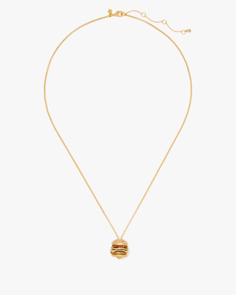 Kate Spade Outlet Fast Food Burger Pendant - Preorder