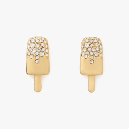 Kate Spade Outlet Fast Food Ice Pop Studs - Preorder — Gold/Silver
