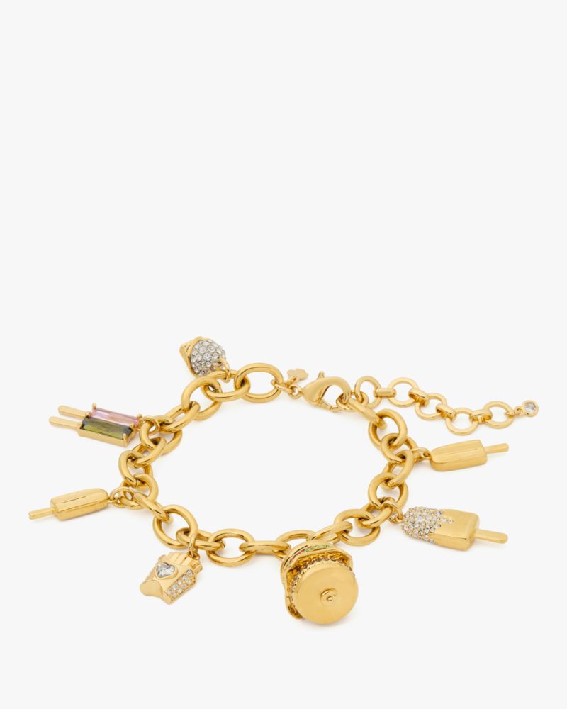 Kate Spade Outlet Fast Food Charm Bracelet - Preorder