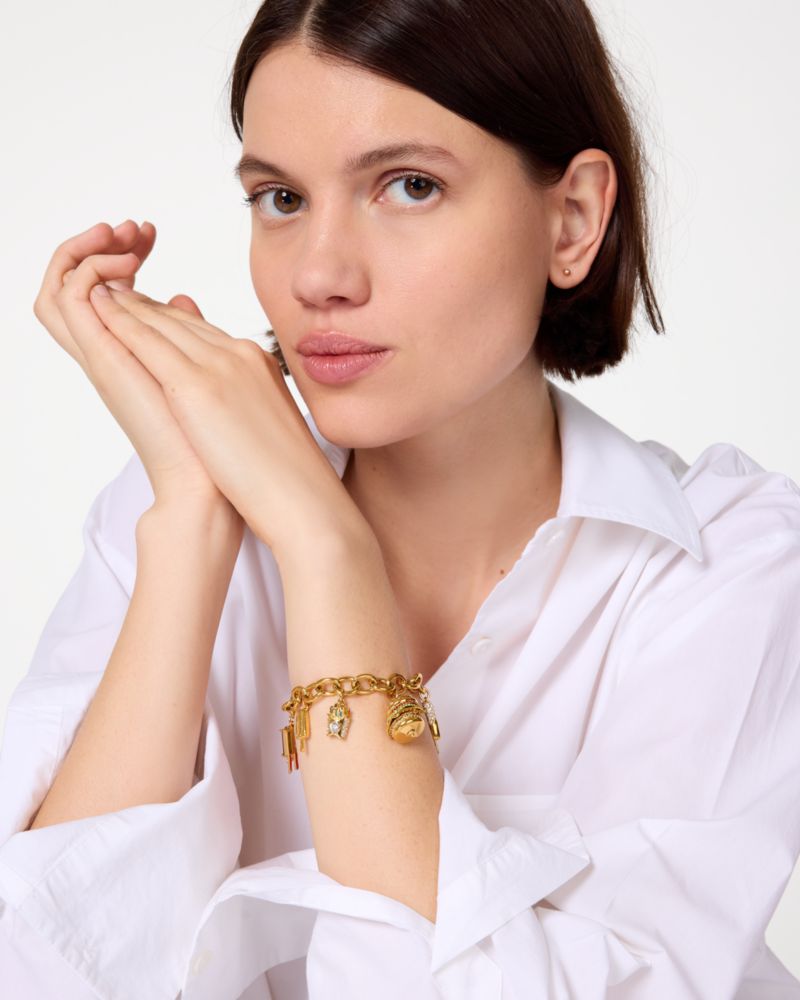 Kate Spade Outlet Fast Food Charm Bracelet - Preorder - Image 2