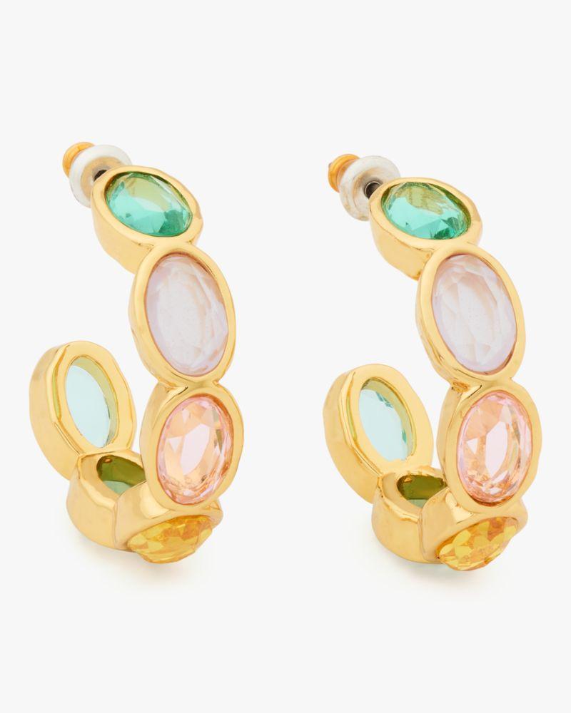 Kate Spade Outlet High Shine Hoops - Preorder