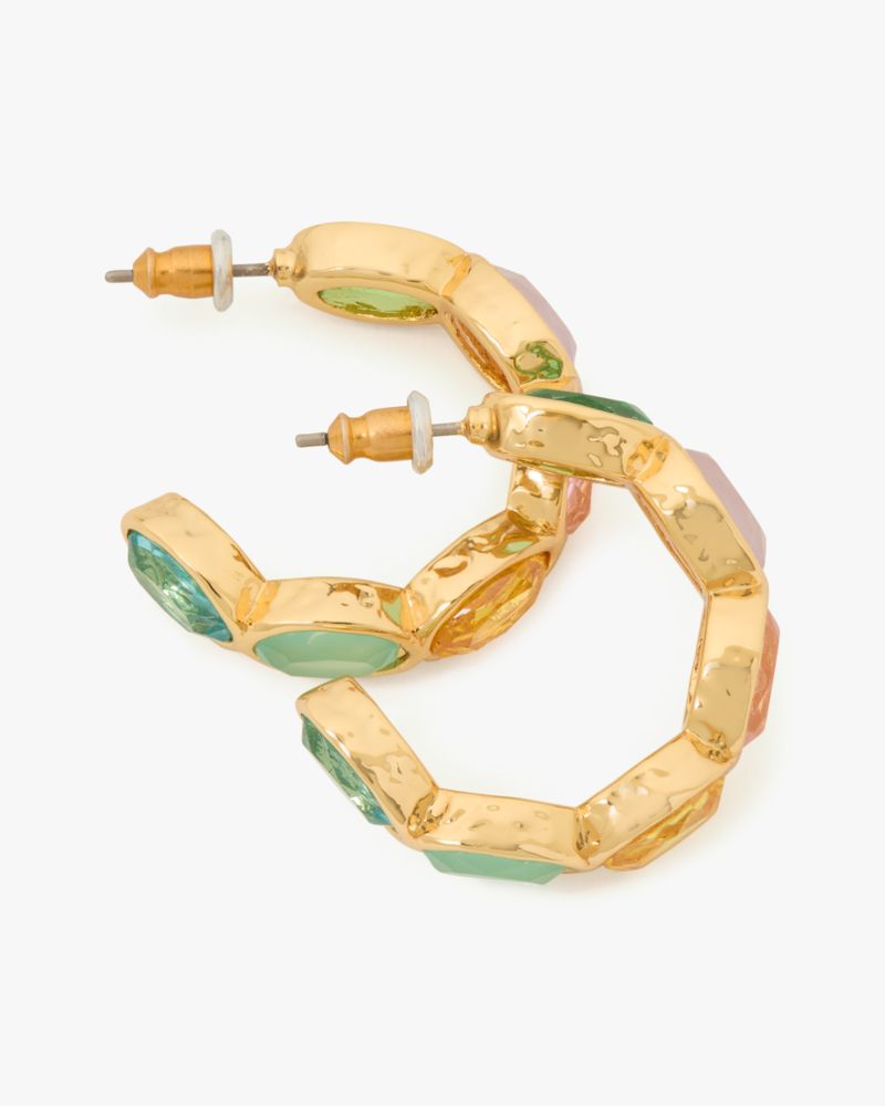 Kate Spade Outlet High Shine Hoops - Preorder