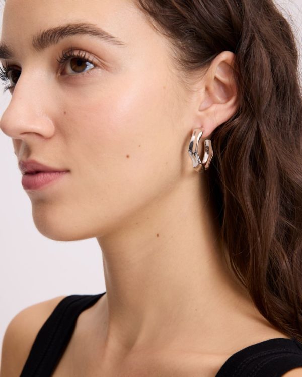 Kate Spade Outlet Molten Hoops - Preorder