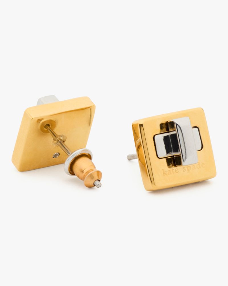 Kate Spade Outlet Phoebe Turnlock Studs - Preorder