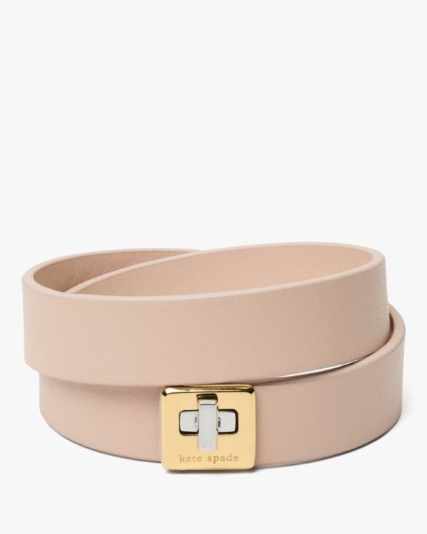 Kate Spade Outlet Phoebe Leather Double Wrap Bracelet - Preorder