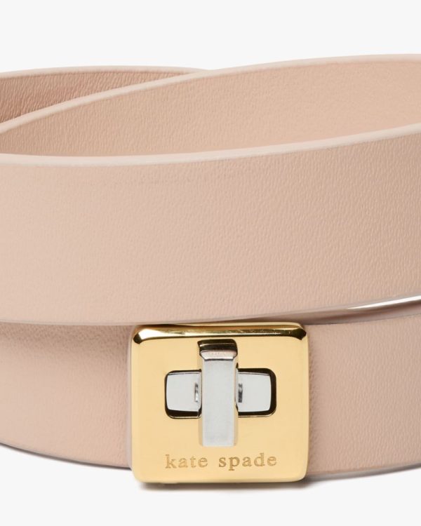 Kate Spade Outlet Phoebe Leather Double Wrap Bracelet - Preorder