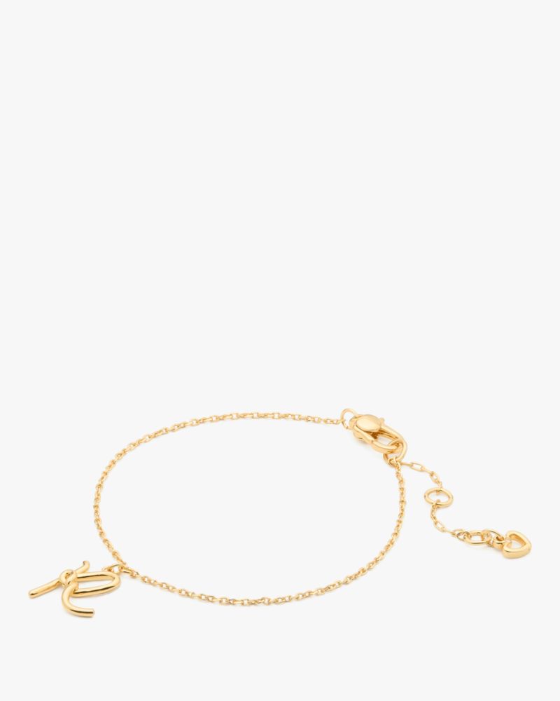 Kate Spade Outlet Initial Script Bracelet - Preorder