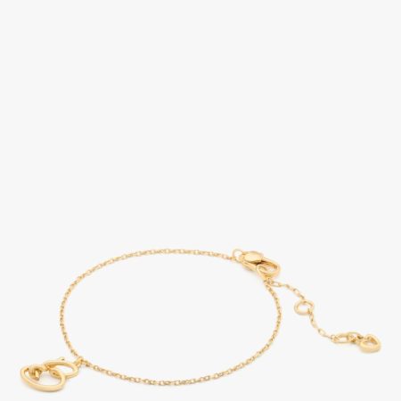 Kate Spade Outlet Initial Script Bracelet - Preorder — Gold