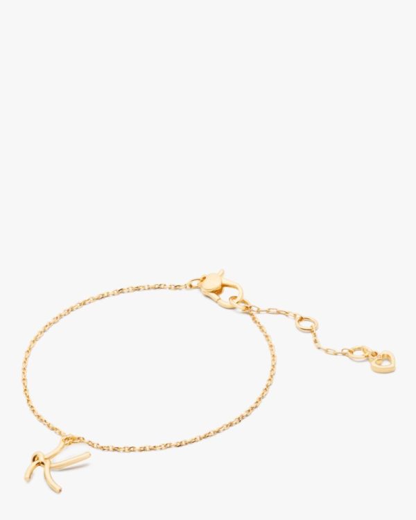 Kate Spade Outlet Initial Script Bracelet - Preorder