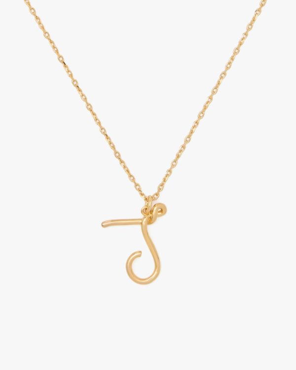 Kate Spade Outlet Initial Script Pendant - Preorder
