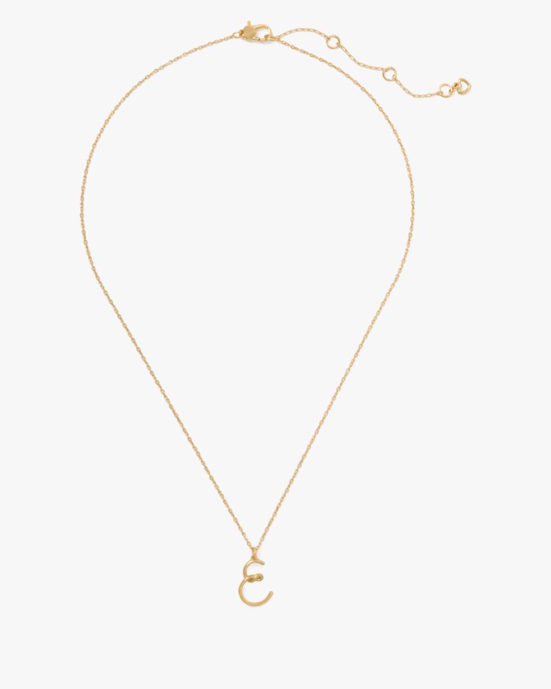 Kate Spade Outlet Initial Script E Pendant - Preorder