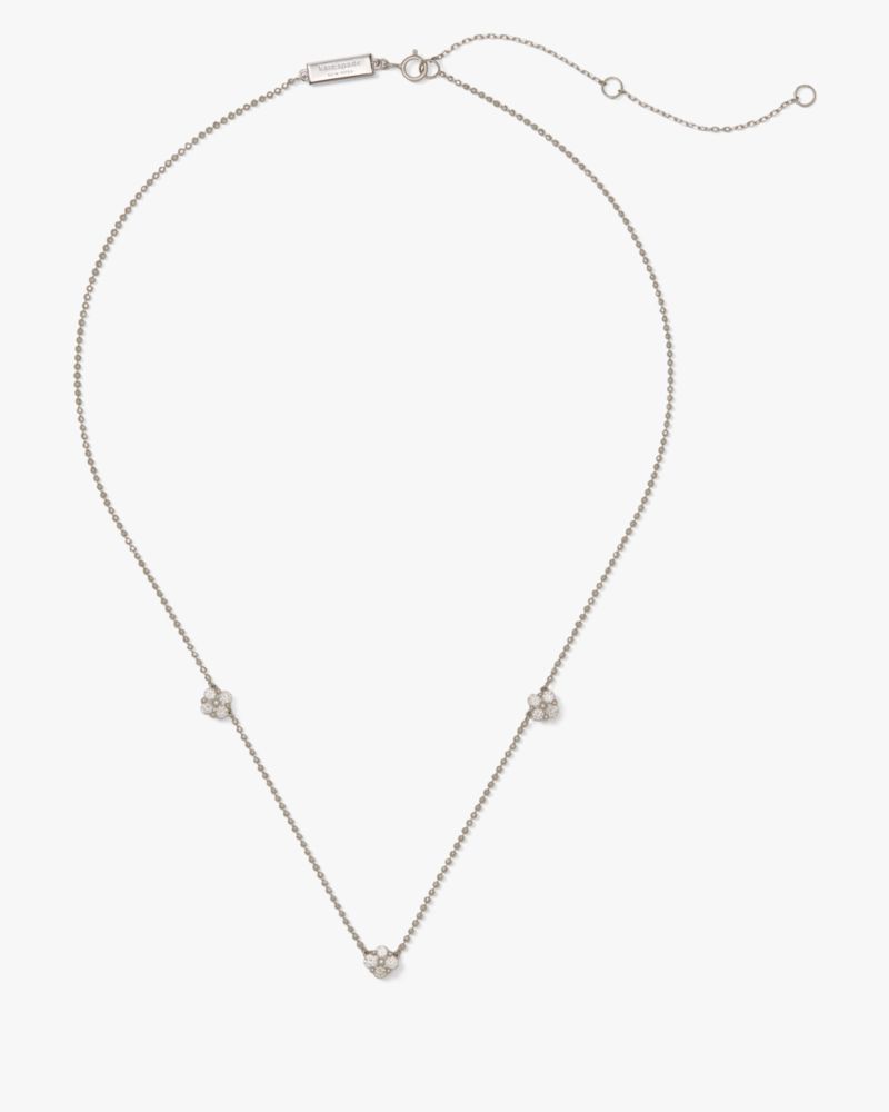 Kate Spade Outlet Kate Spade Fine Time To Shine Diamond Flower Necklace - Preorder