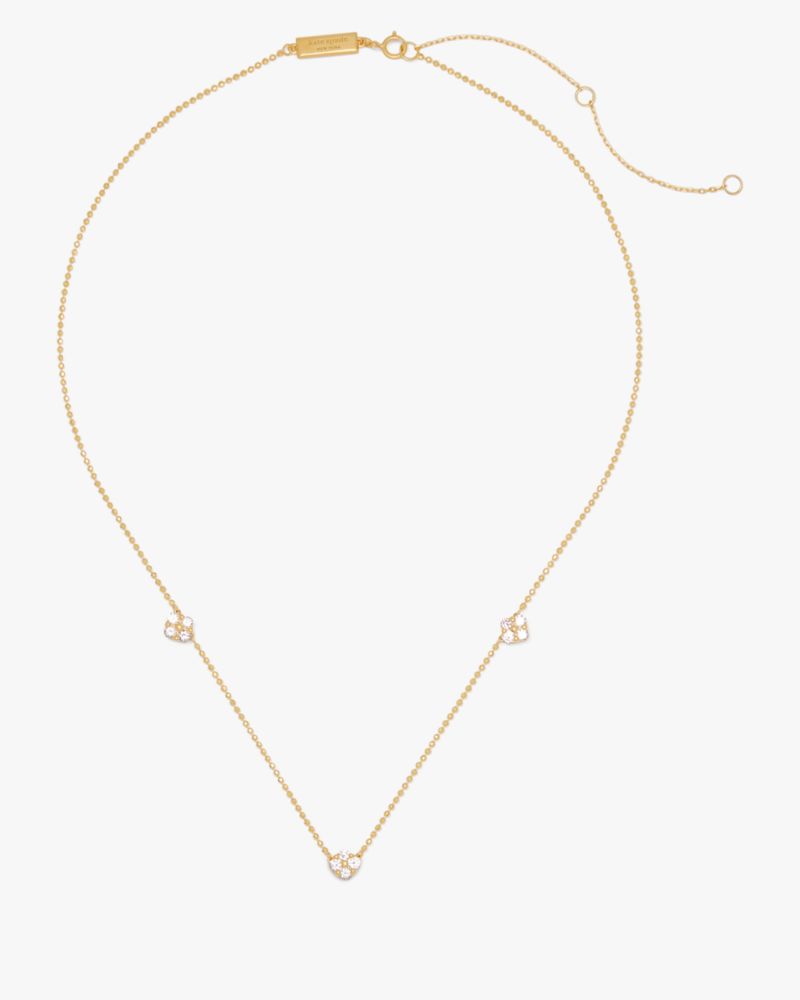 Kate Spade Outlet Kate Spade Fine Time To Shine Diamond Flower Necklace - Preorder
