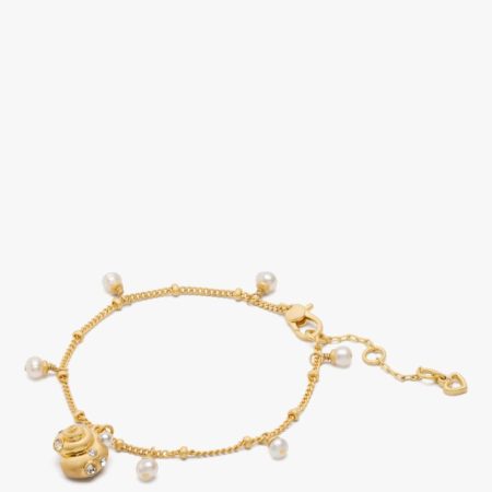 Kate Spade Outlet Beachside Bracelet - Preorder — Clear/Gold