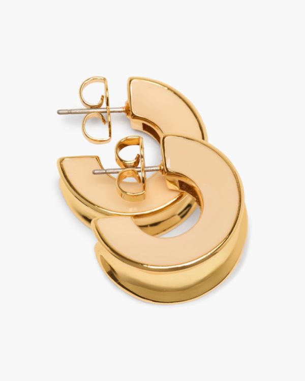 Kate Spade Outlet Bold Small Hoops - Preorder