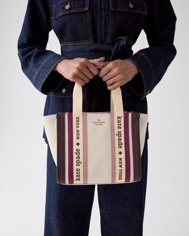 Kate Spade Outlet Kip Stripe Small Tote - Preorder