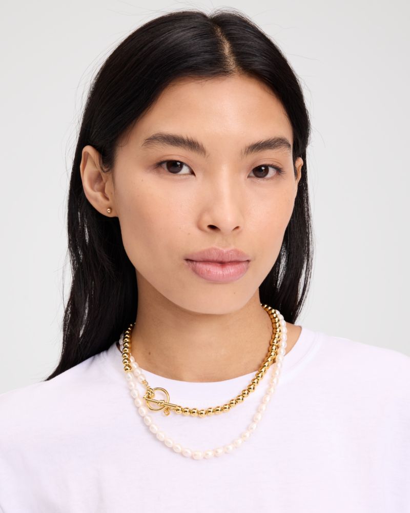 Kate Spade Outlet Ropes & Knots Long Toggle Necklace - Preorder