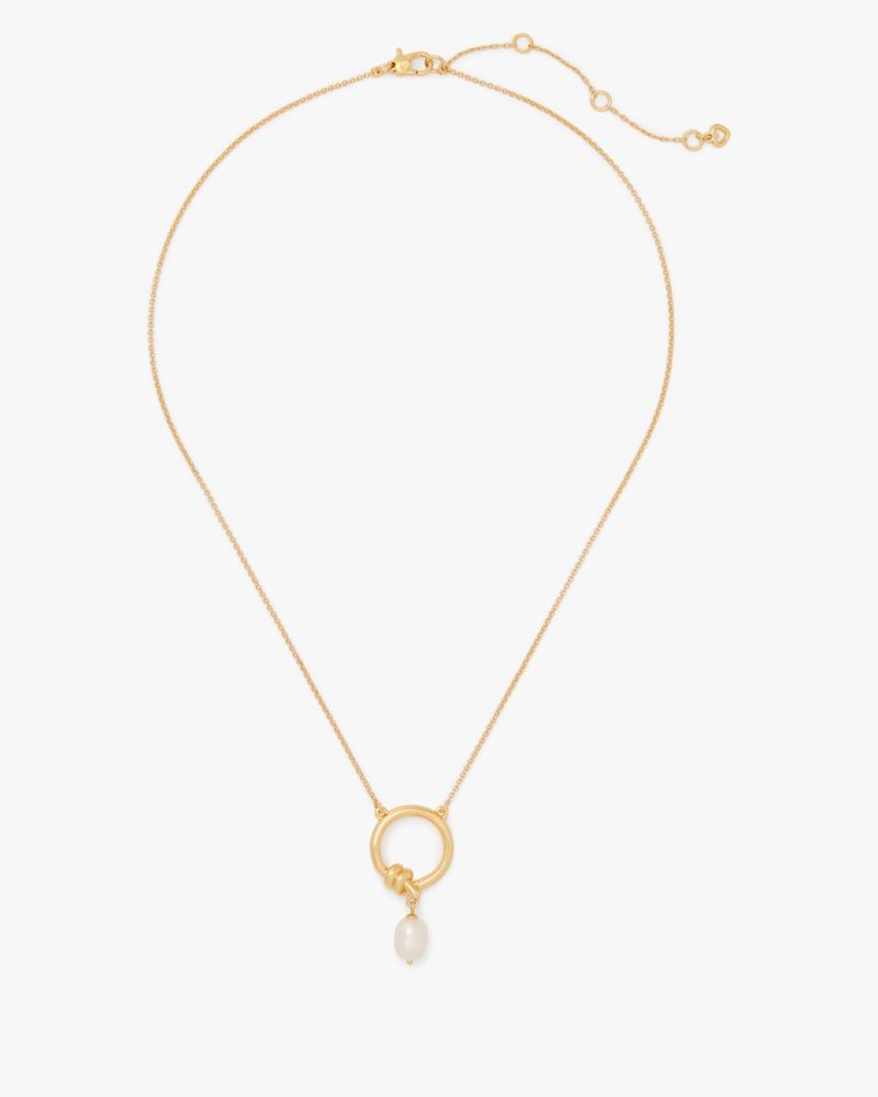 Kate Spade Outlet Ropes & Knots Statement Pendant - Preorder