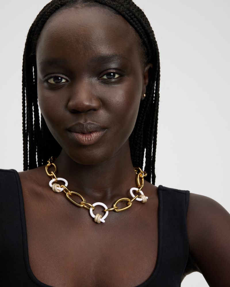 Kate Spade Outlet Ropes & Knots Statement Necklace - Preorder