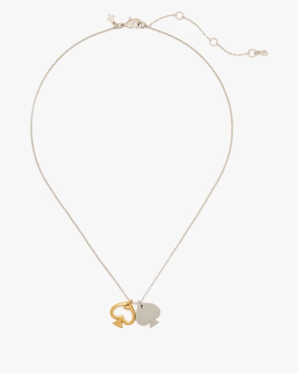 Kate Spade Outlet Statement Spade Charm Pendant - Preorder