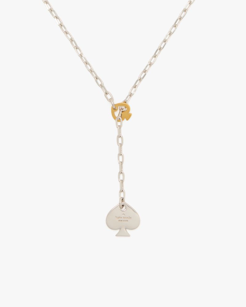 Kate Spade Outlet Statement Spade Lariat Necklace - Preorder