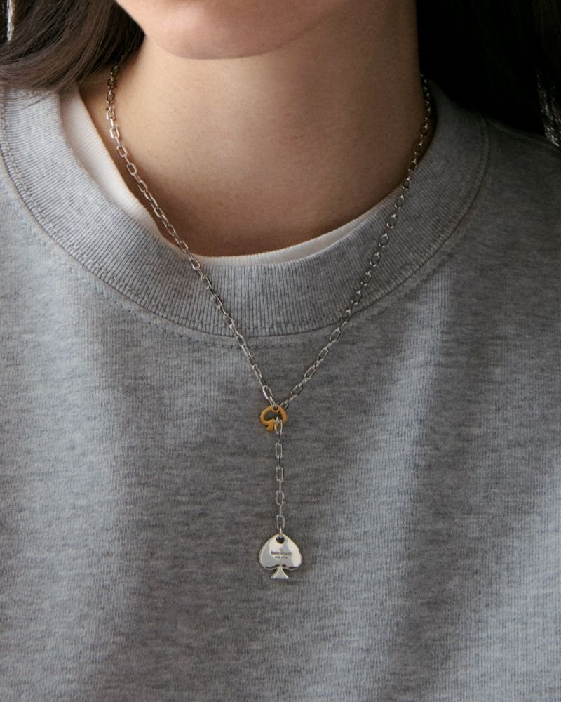 Kate Spade Outlet Statement Spade Lariat Necklace - Preorder