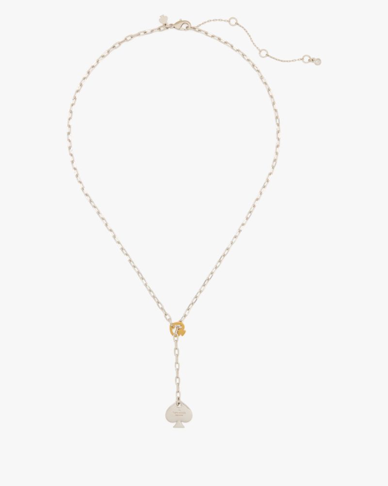 Kate Spade Outlet Statement Spade Lariat Necklace - Preorder