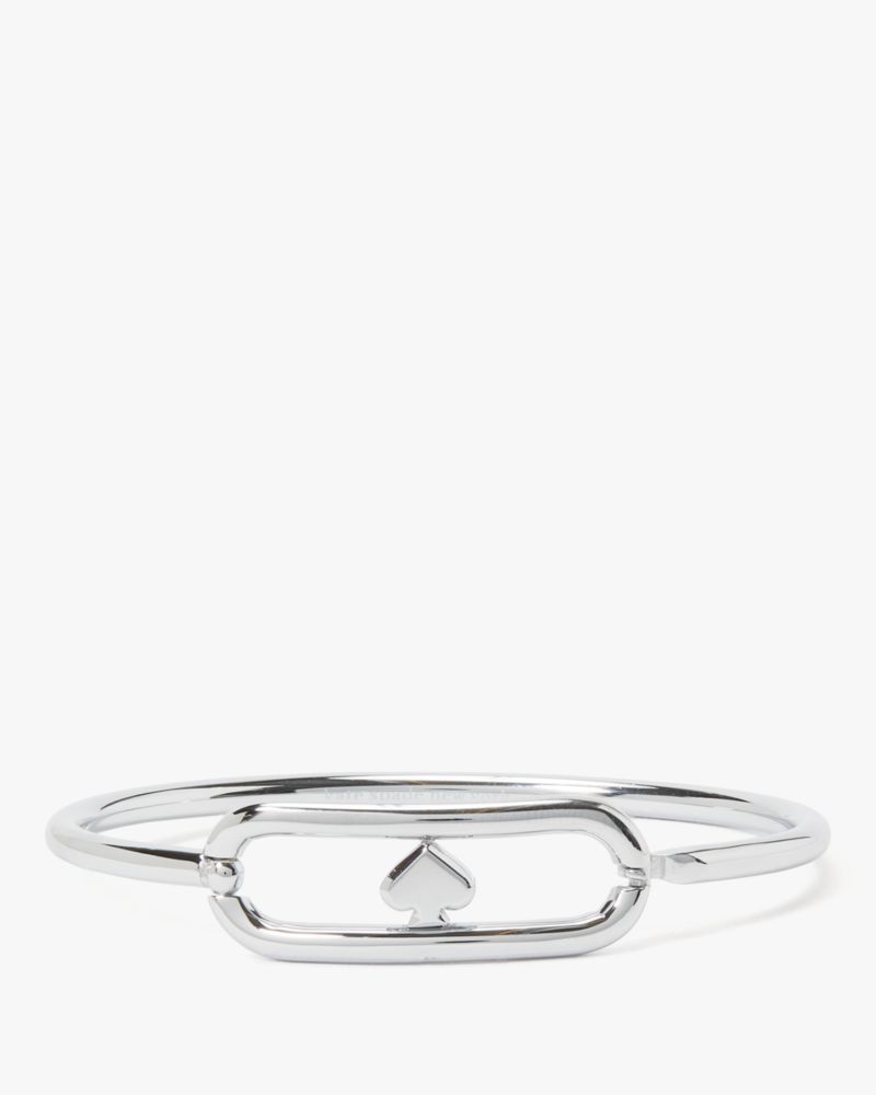 Kate Spade Outlet Cut To The Chase Oval Spade Bangle - Preorder