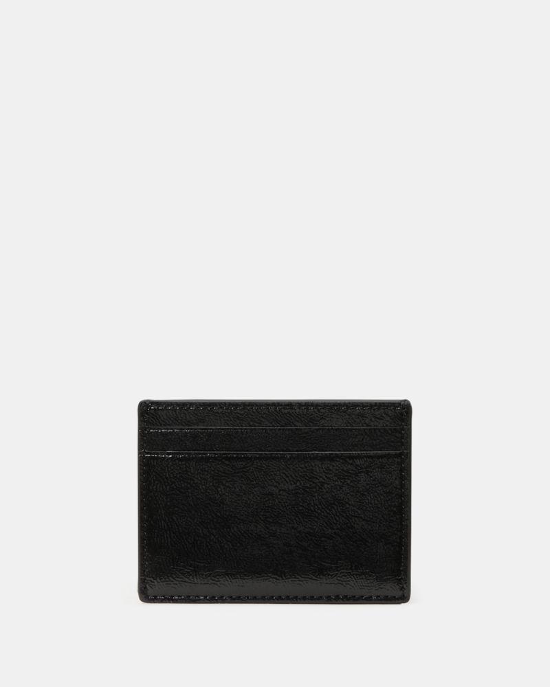 Kate Spade Outlet Bridget Crinkle Patent Small Slim Card Holder - Preorder