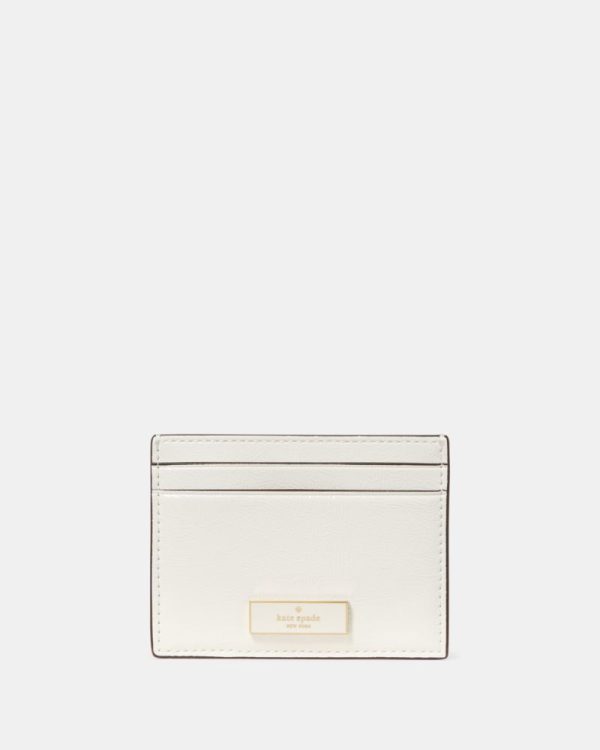 Kate Spade Outlet Bridget Crinkle Patent Small Slim Card Holder - Preorder