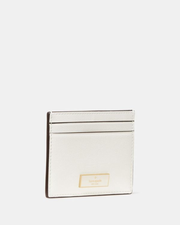 Kate Spade Outlet Bridget Crinkle Patent Small Slim Card Holder - Preorder