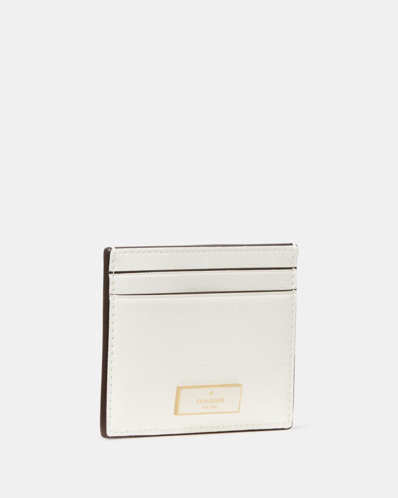 Kate Spade Outlet Bridget Crinkle Patent Small Slim Card Holder - Preorder