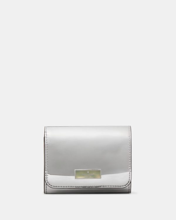 Kate Spade Outlet Bridget Mirror Metallic Small L-zip Wallet - Preorder