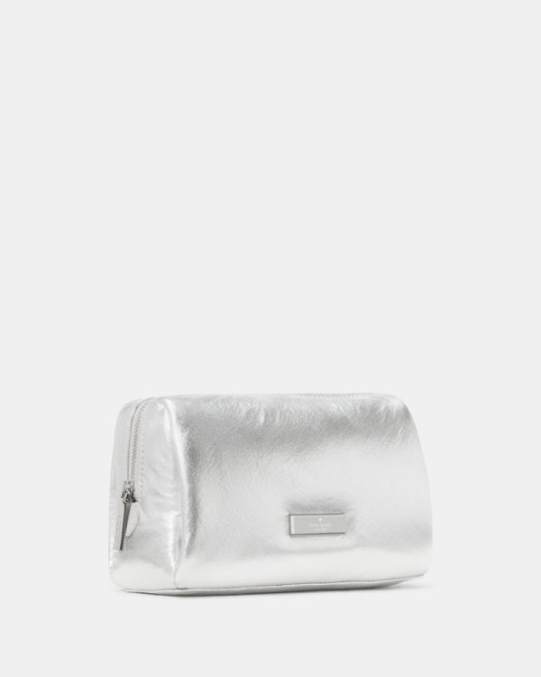 Kate Spade Outlet Carter Metallic Cosmetic Pouch - Preorder